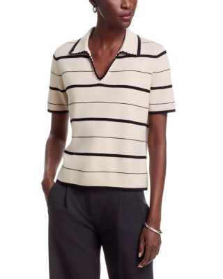 Striped Collared Sweater