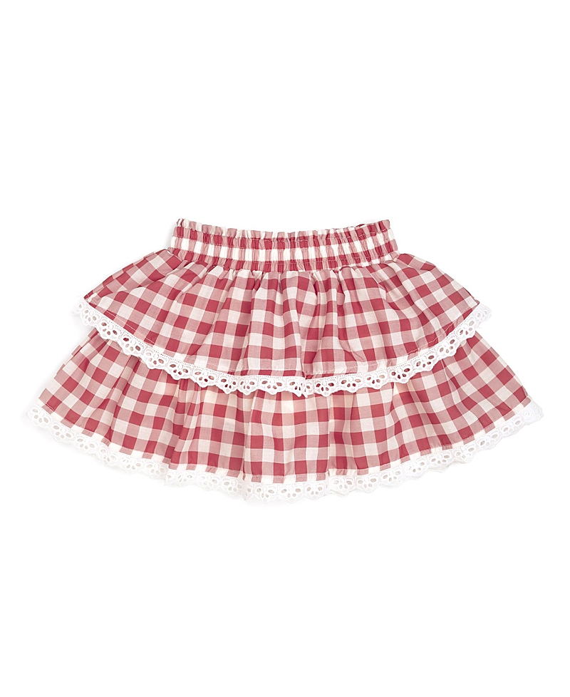 Sweet Wink Girls' Red Gingham Skort - Baby, Little Kid, Big Kid