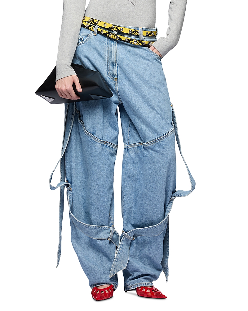 The Attico Long Denim Pants