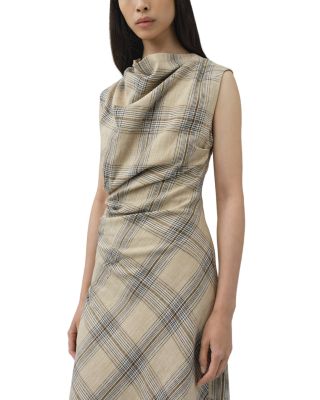 Burke Draped Midi Dress