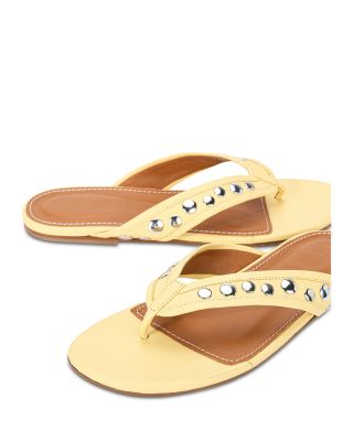 STAUD Women's Nova Thong Sandals | Bloomingdale's Shoes
