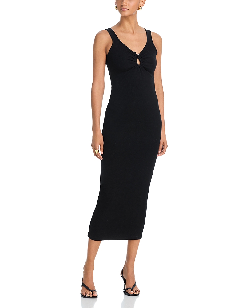 Bardot Mason Ribbed Midi Dress