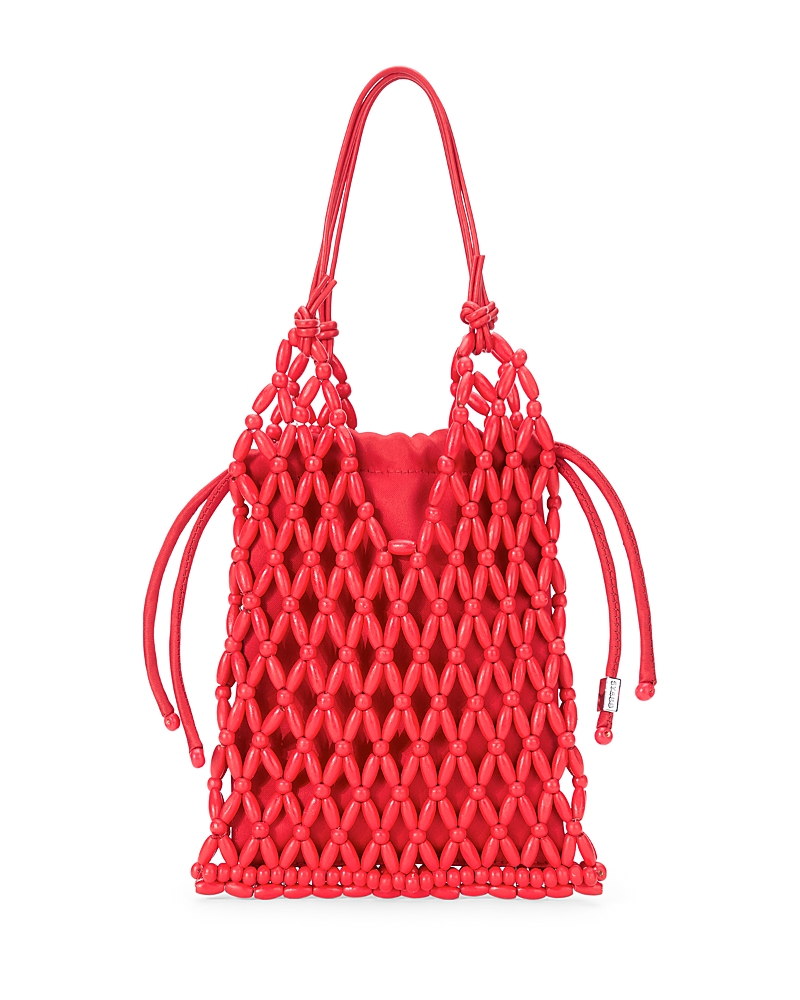 Staud Kelly Beaded Bucket Bag
