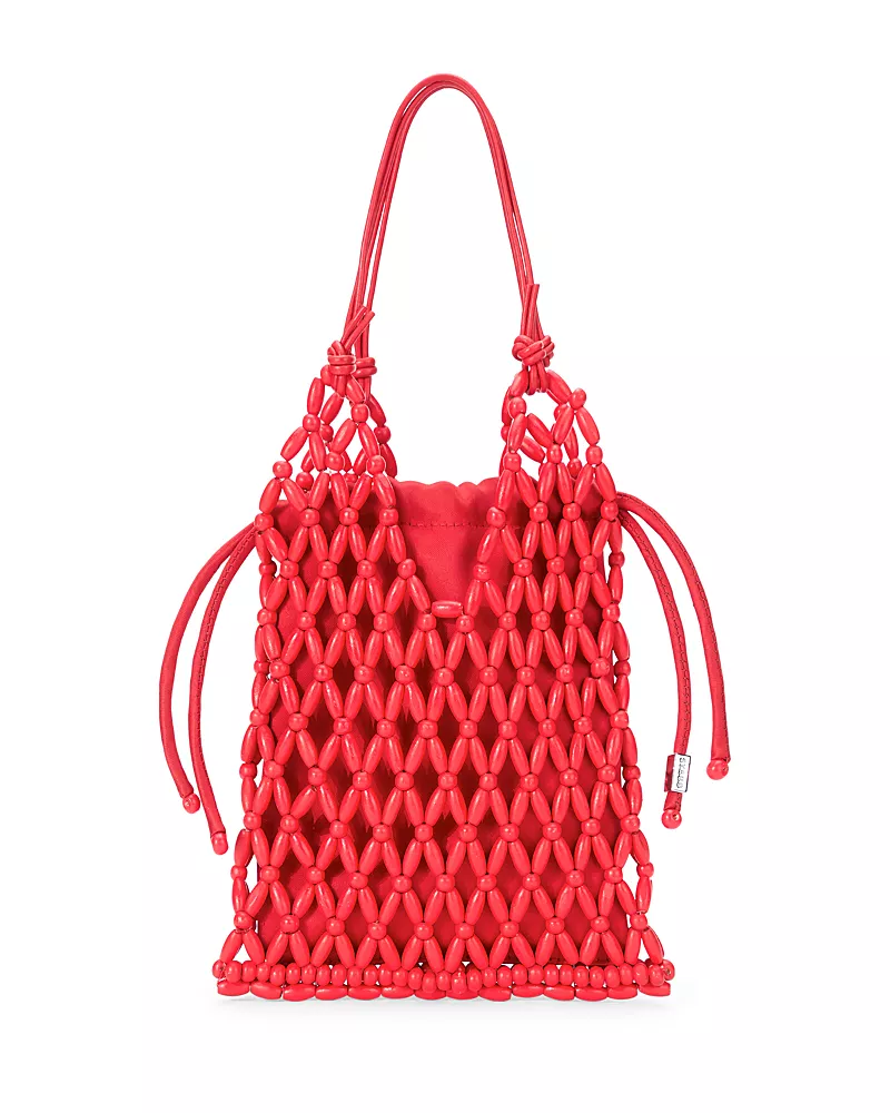 Staud Kelly Beaded Bucket Bag
