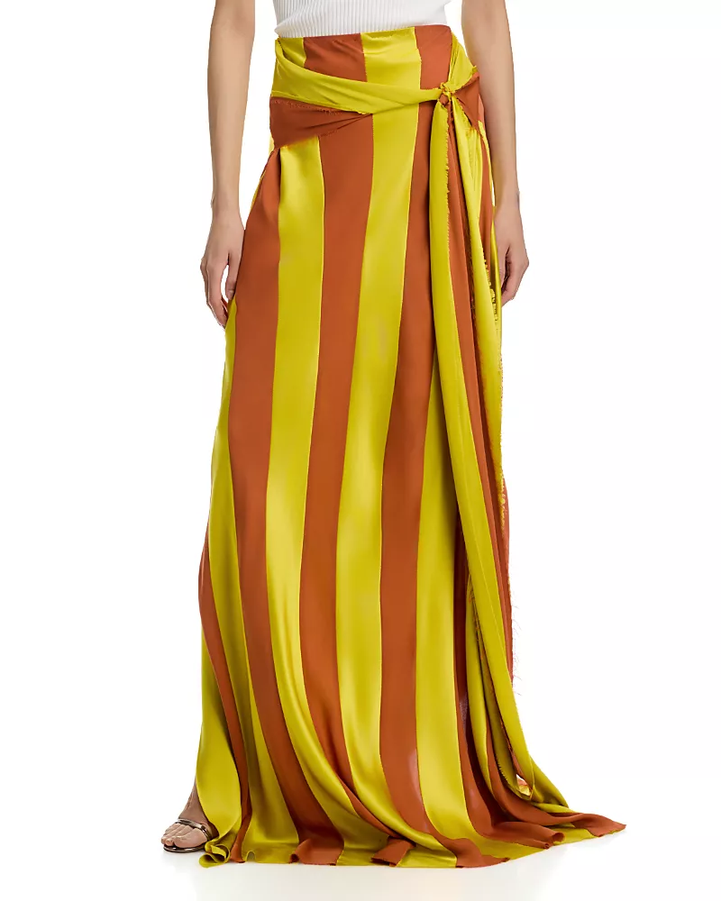 Zankov Silk Maxi Skirt