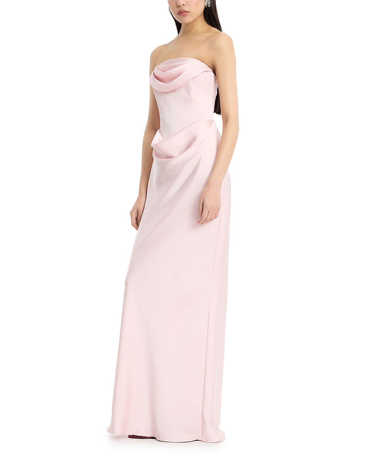 Rotate Corsage Long Dress