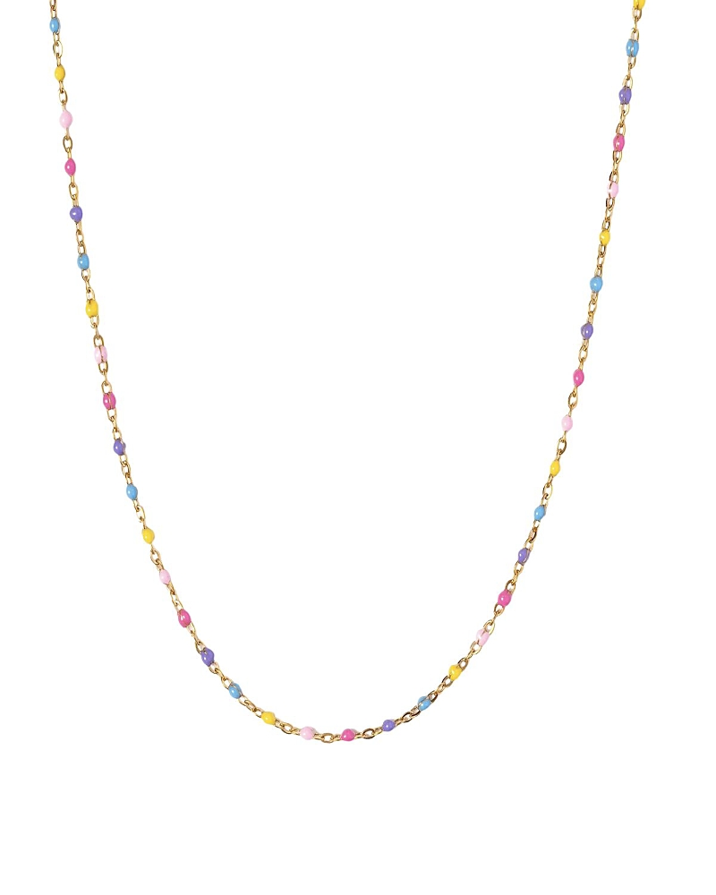 Pip Pop Girl's Enamel Bead Necklace