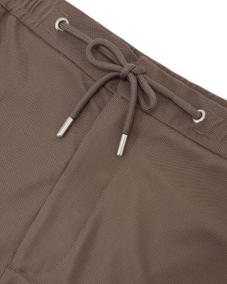 Newmark Regular Fit 6" Textured Drawstring Shorts
