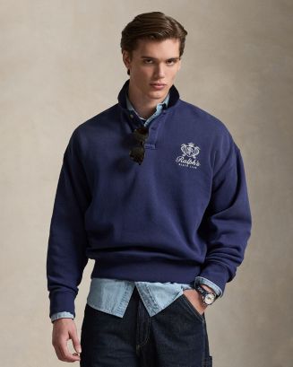 Polo Ralph Lauren Relaxed Fit Fleece Graphic Sweatshirt