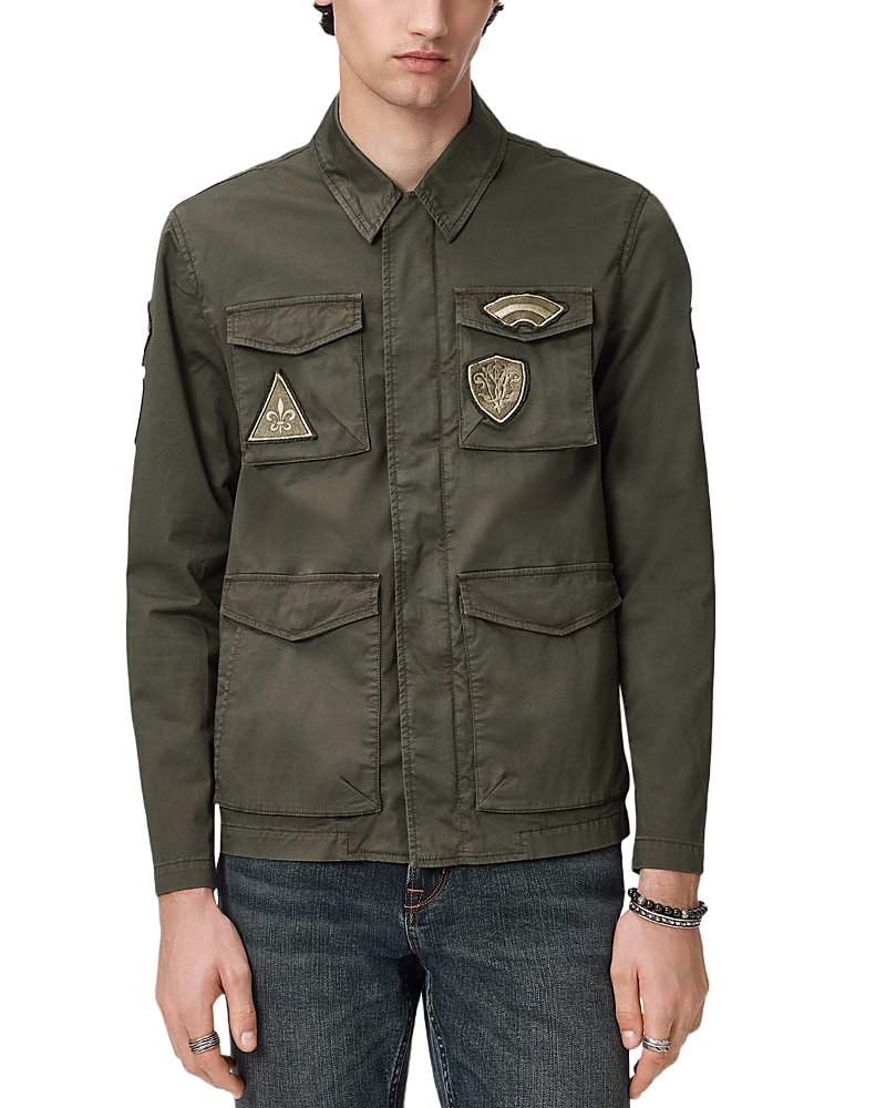 John Varvatos Kade Field Jacket With Patches