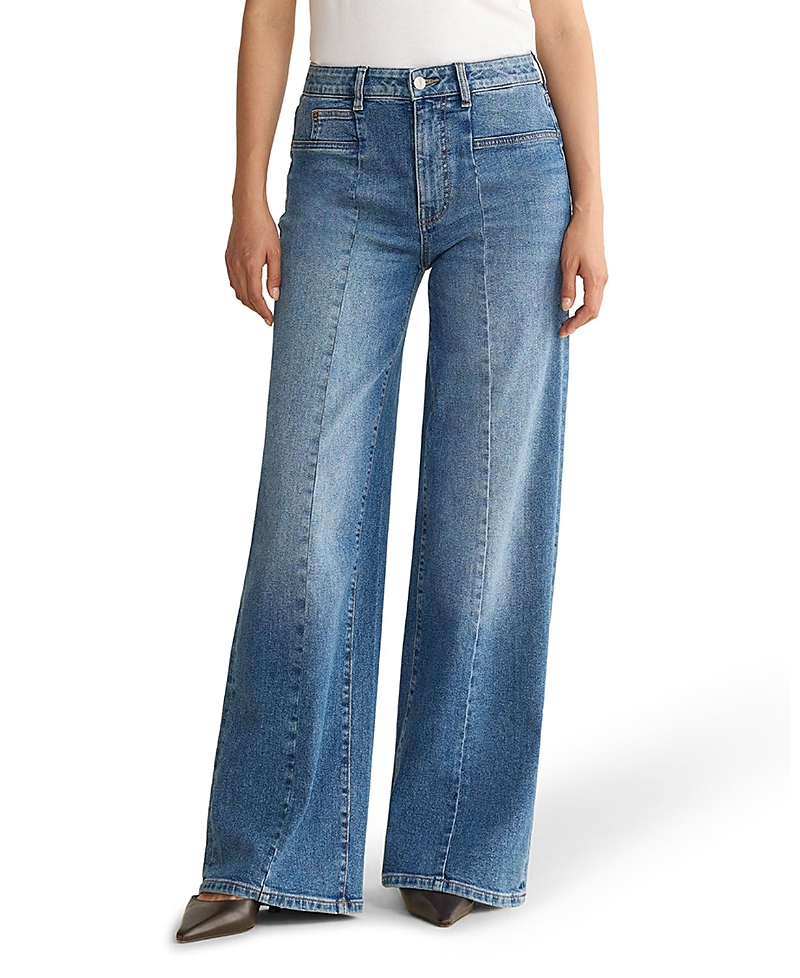Warp + Weft Nce Wide Leg Jean in Everafter Blues
