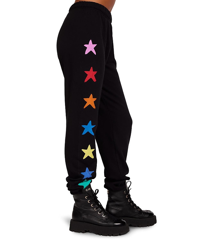 Lauren Moshi Tanzy Brushed Stars Jogger