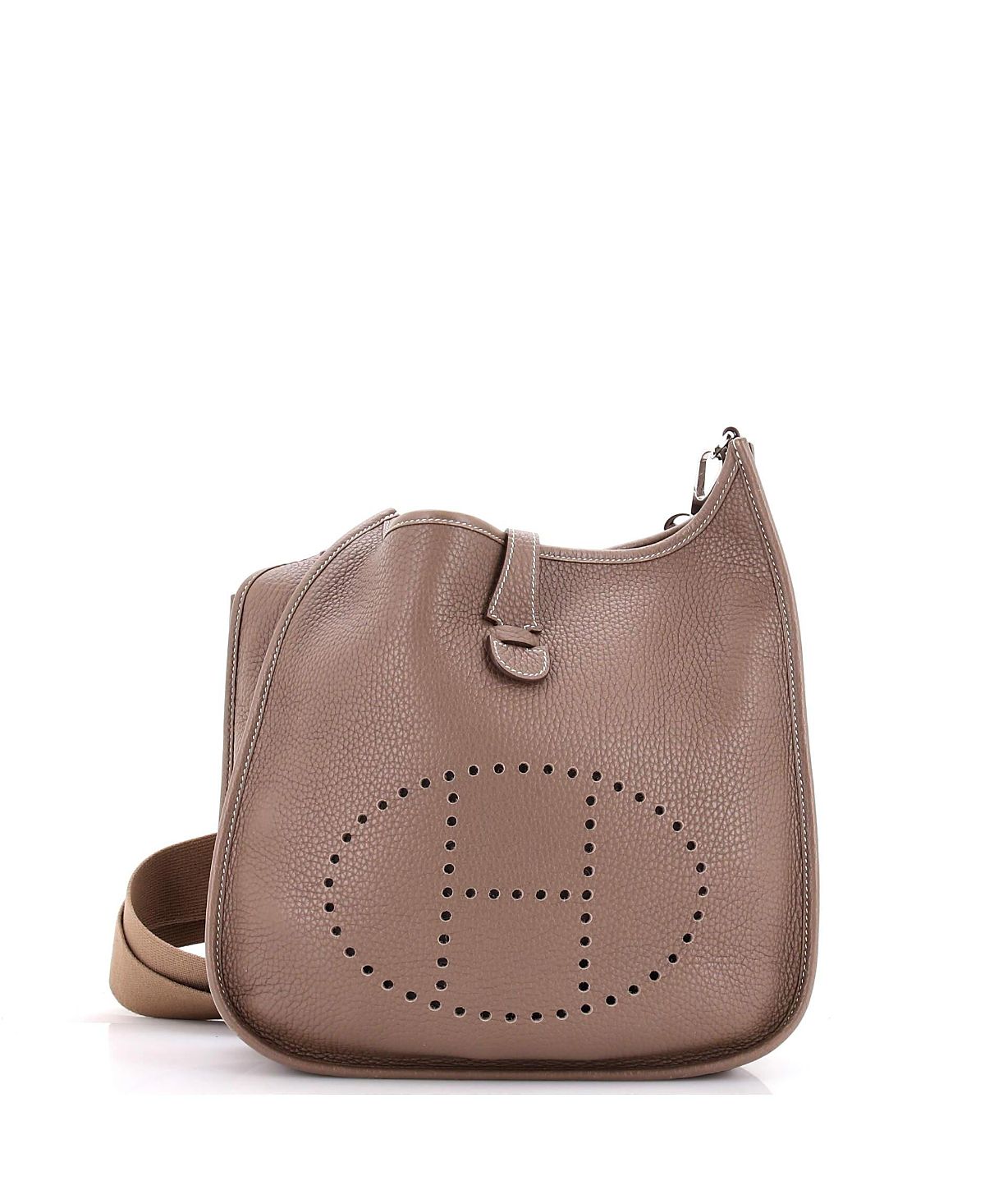 Pre-Owned HERMES Pm Evelyne Bag Gen Iii Clemence