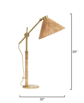 Fitzgerald Abaca Rope Table Lamp