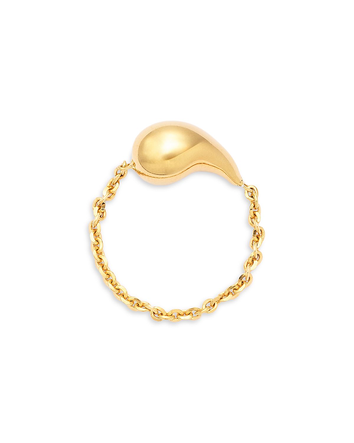 Bottega Veneta Drop Chain Ring