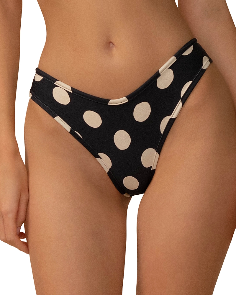 Montce Lulu Polka Dot Bikini Bottom