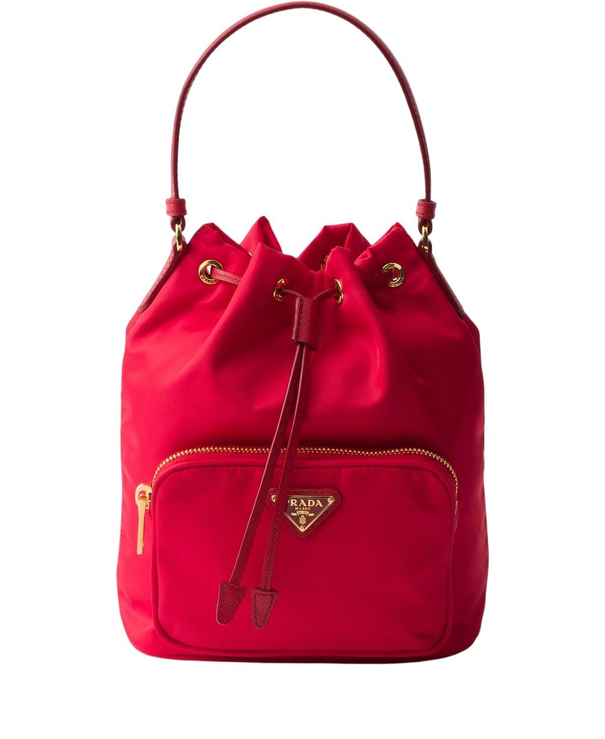 Prada Duet Re-Nylon Bucket Bag