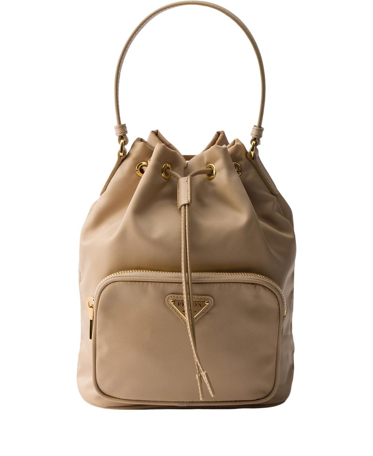 Prada Duet Re-Nylon Bucket Bag