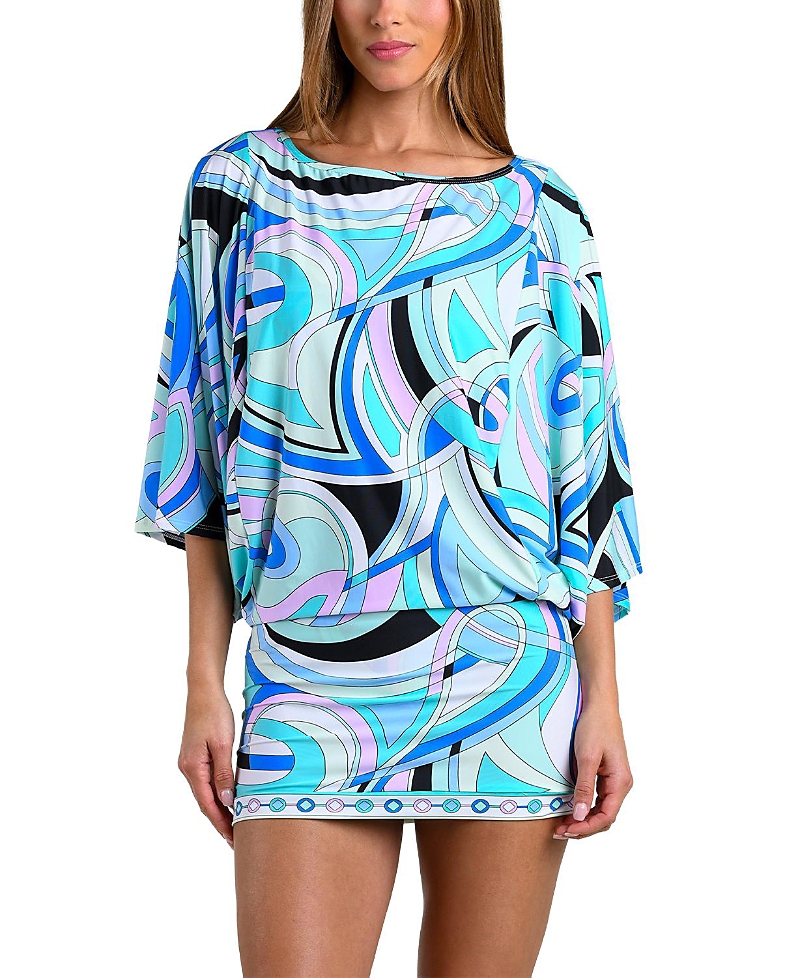 Sunshine 79 Studio Swirl Mini Dress Cover Up