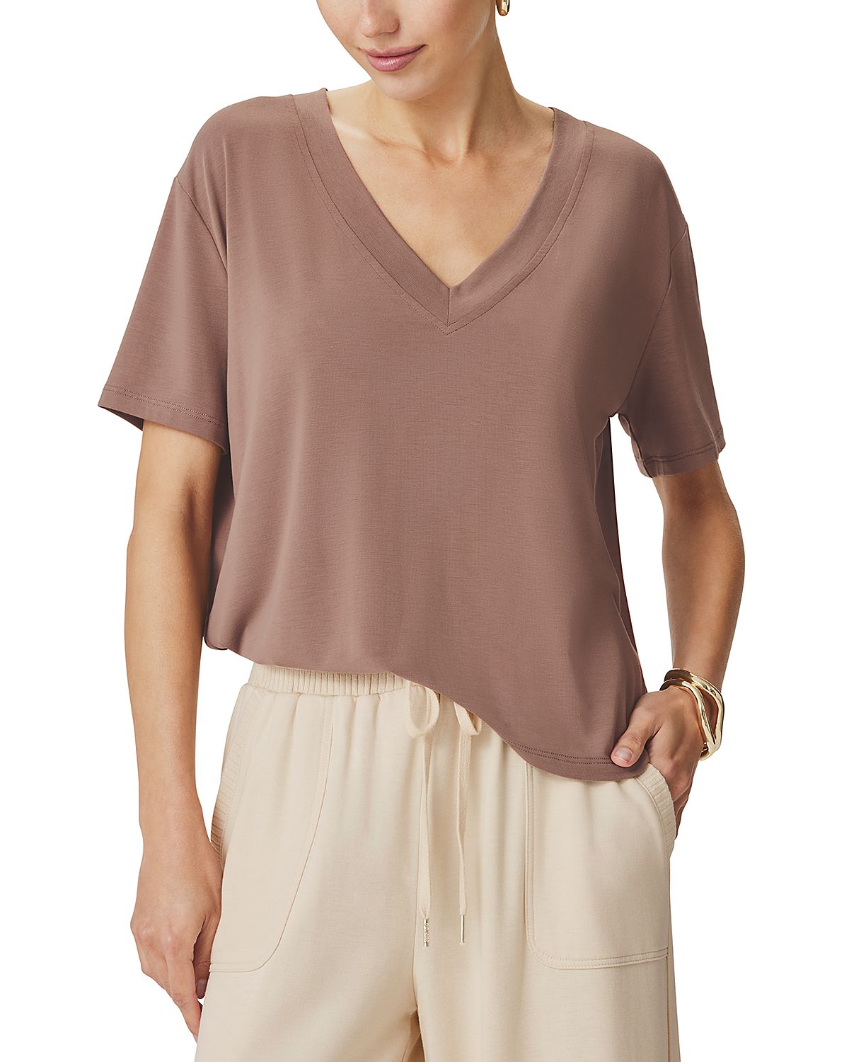 Splendid Kacey V Neck Tee