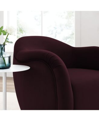 Compose Performance Velvet Swivel Armchair