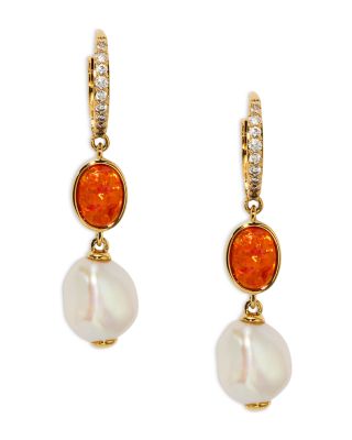 Frieda Multi Stone Drop Earrings