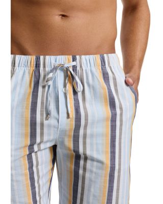 Linen Cotton Printed Short Pajama Pants