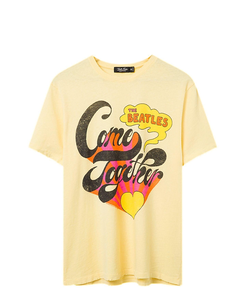Junk Food Clothing Unisex The Beatles Come Together Vintage Tee