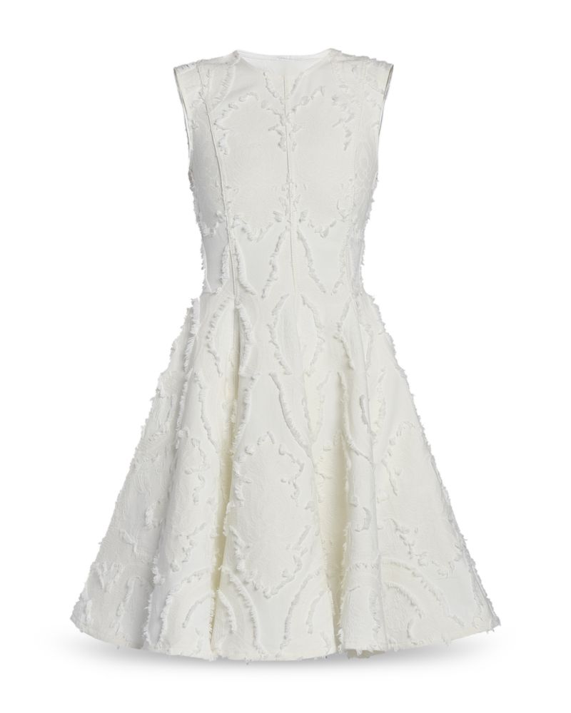 Erdem Round Neck Short Dress