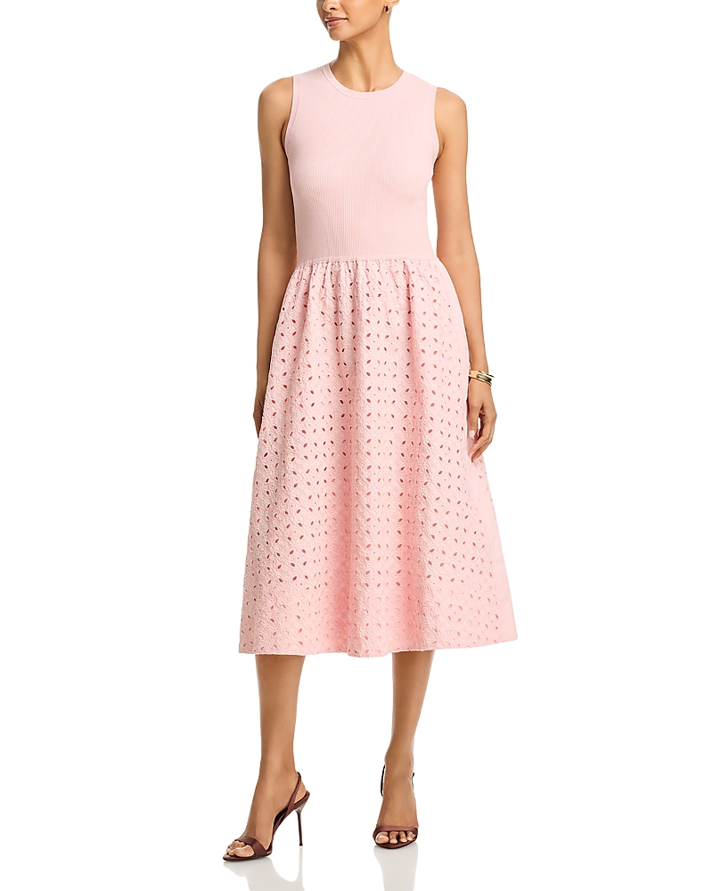 Elie Tahari The Emma Eyelet Dress