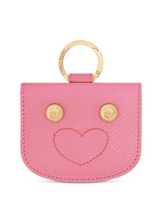 Le Roseau Leather Key Ring Card Case