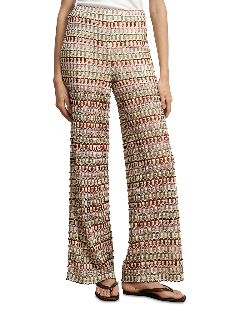 Veronica Beard Fatima Crocheted Pants