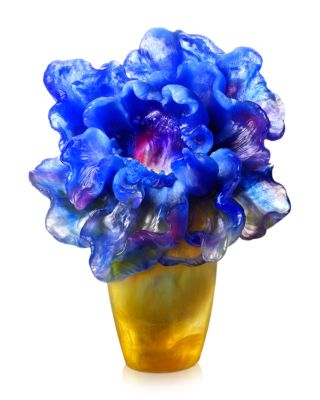 Limited Edition Happiness in Bloom Crystal Glass Figure