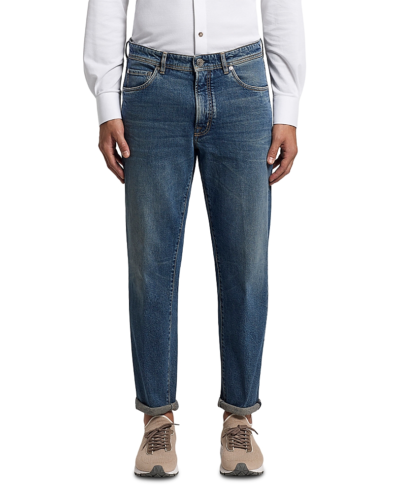 Peserico Regular Fit Jeans in Ink