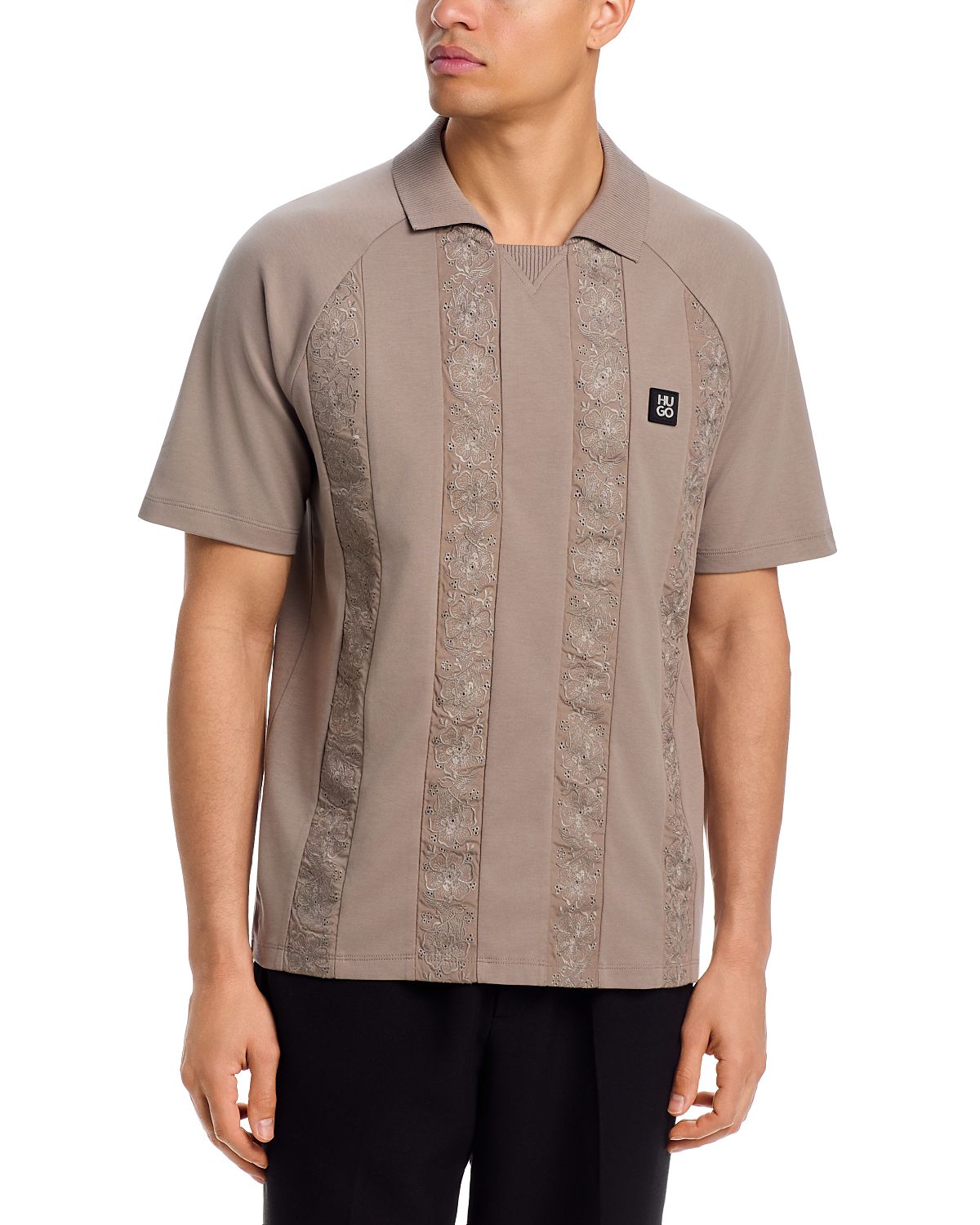 Hugo Dromos Stripe Polo Shirt