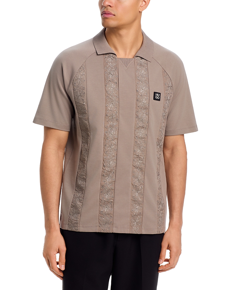 Hugo Dromos Stripe Polo Shirt · XX Large