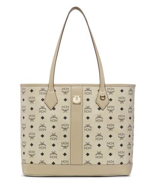 Mcm Liz Medium Visetos Shopper Tote