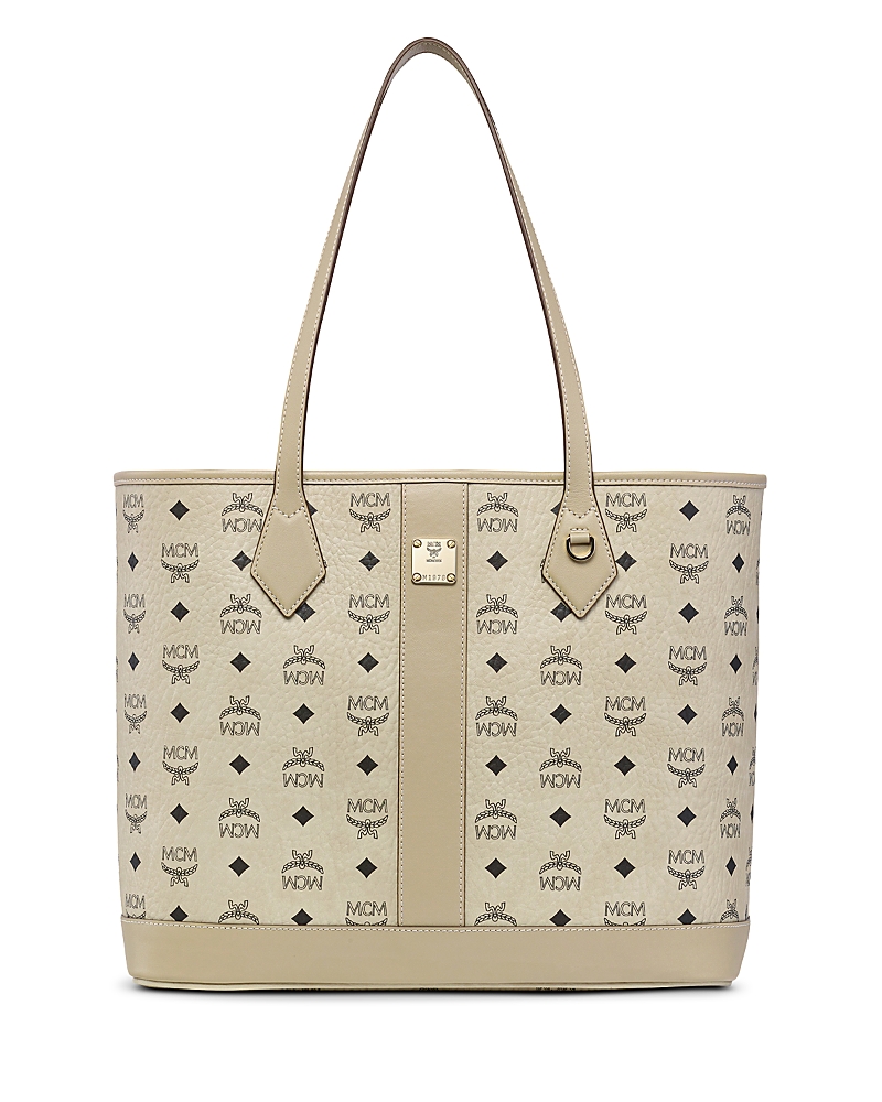 Mcm Liz Medium Visetos Shopper Tote