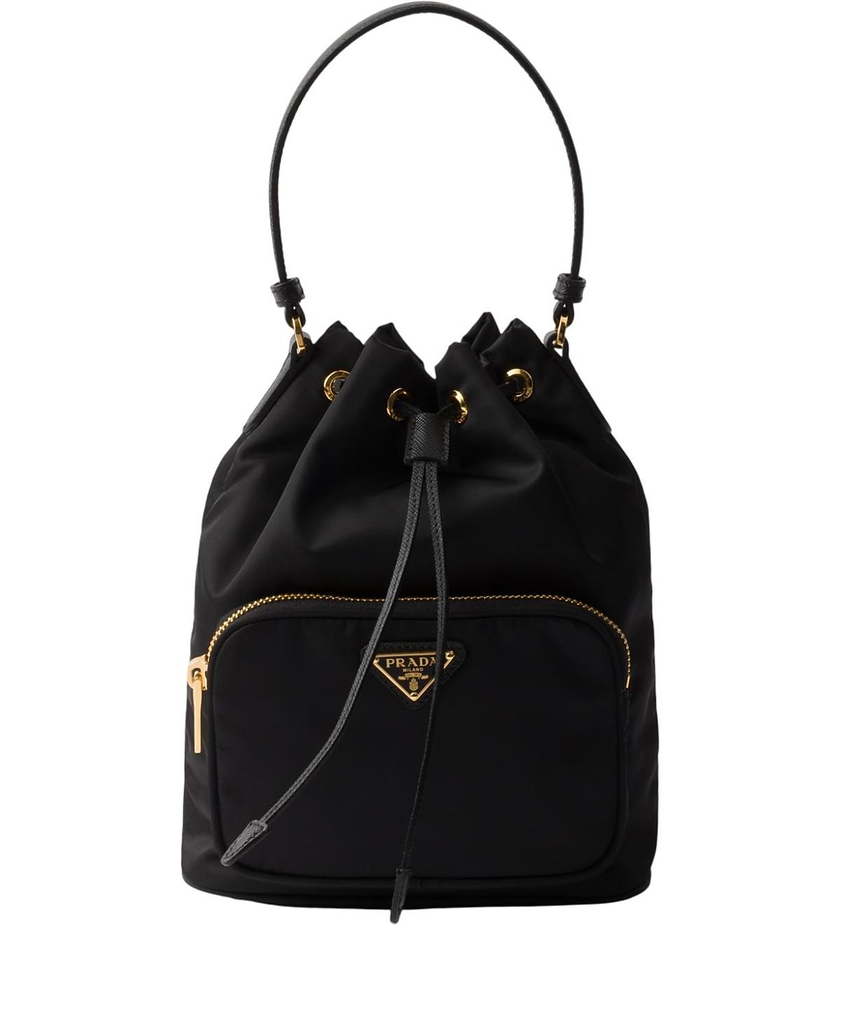 Prada Duet Re-Nylon Bucket Bag
