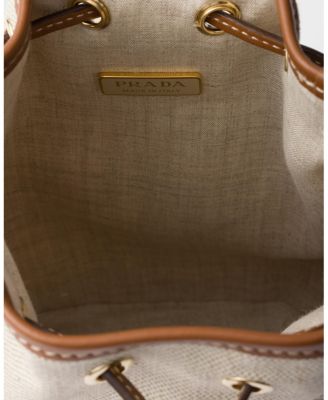  Canvas And Leather Pouch