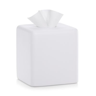 Domus White Matte Tissue Cover