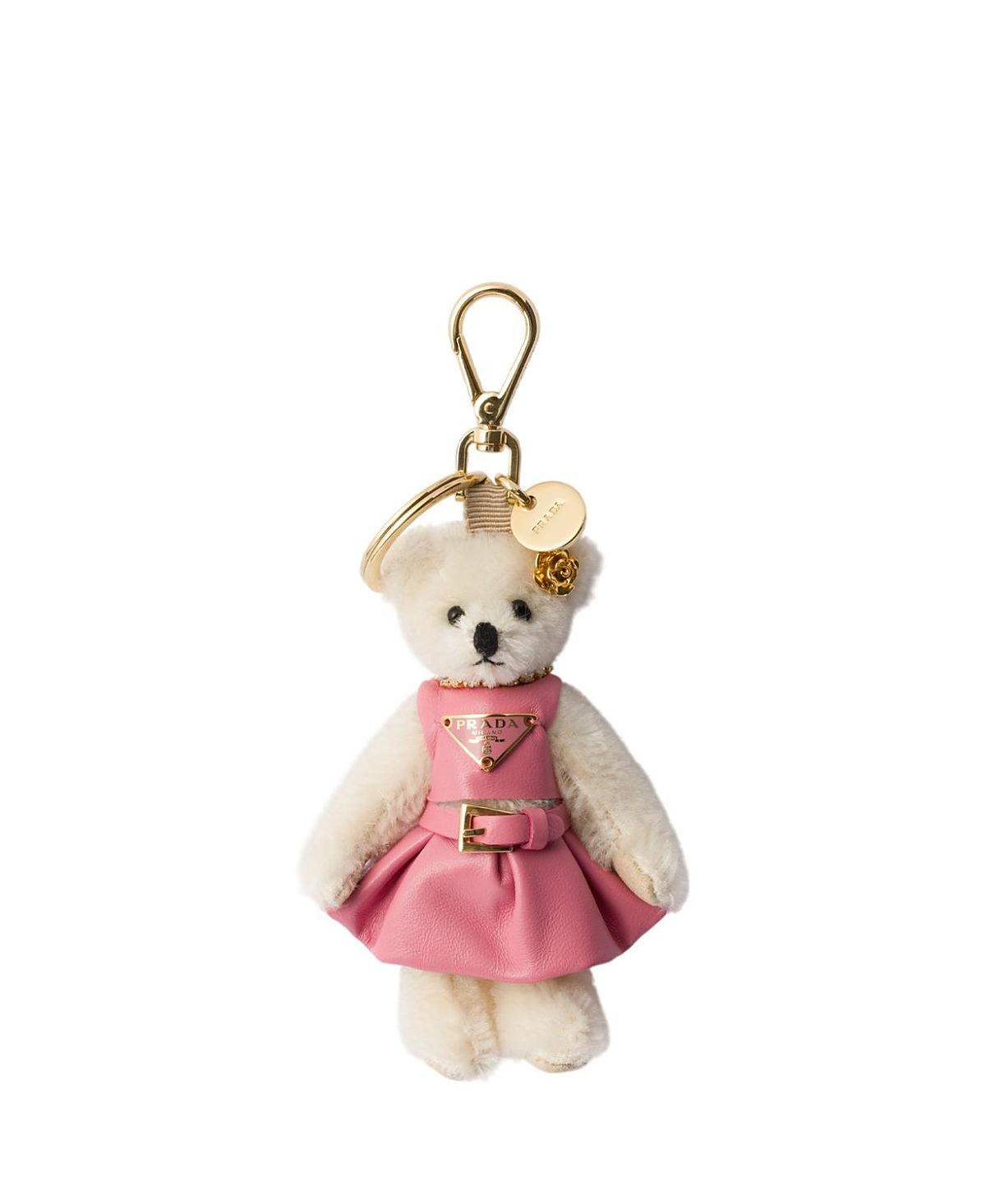 Prada Teddy Keychain Charm