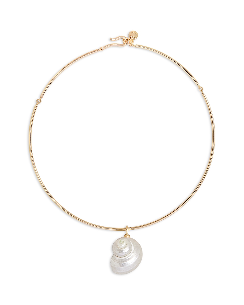 Baublebar Santana Shell Collar Necklace, 16