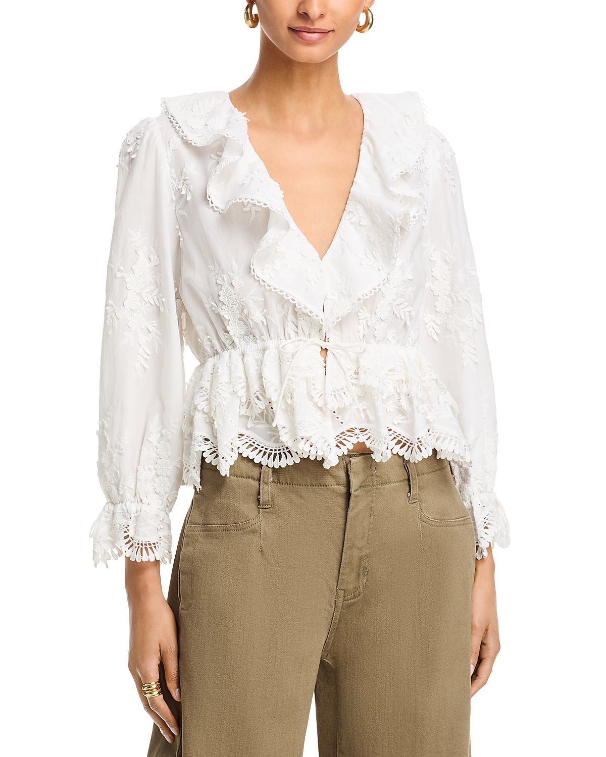 Generation Love Kylie 3D Voile Blouse - Exclusive