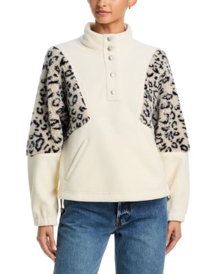 The Funnel Neck Inset Sleeve Top