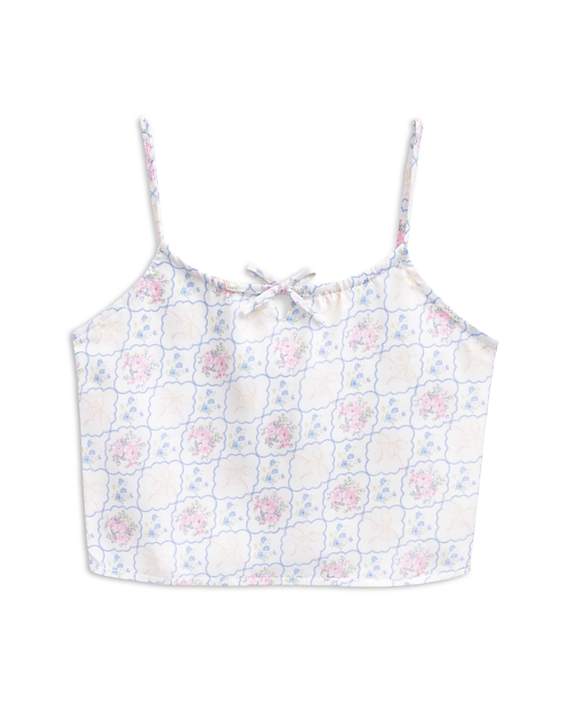 KatieJnyc Girls' Tween Cassia Satin Top - Big Kid