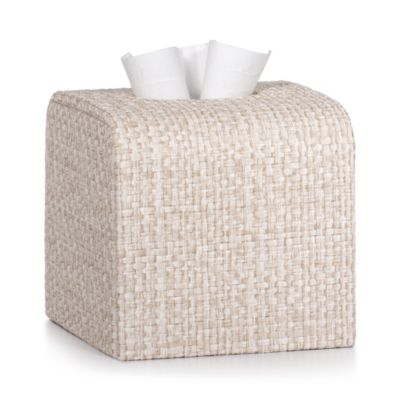 Rafya Beige Tissue Cover