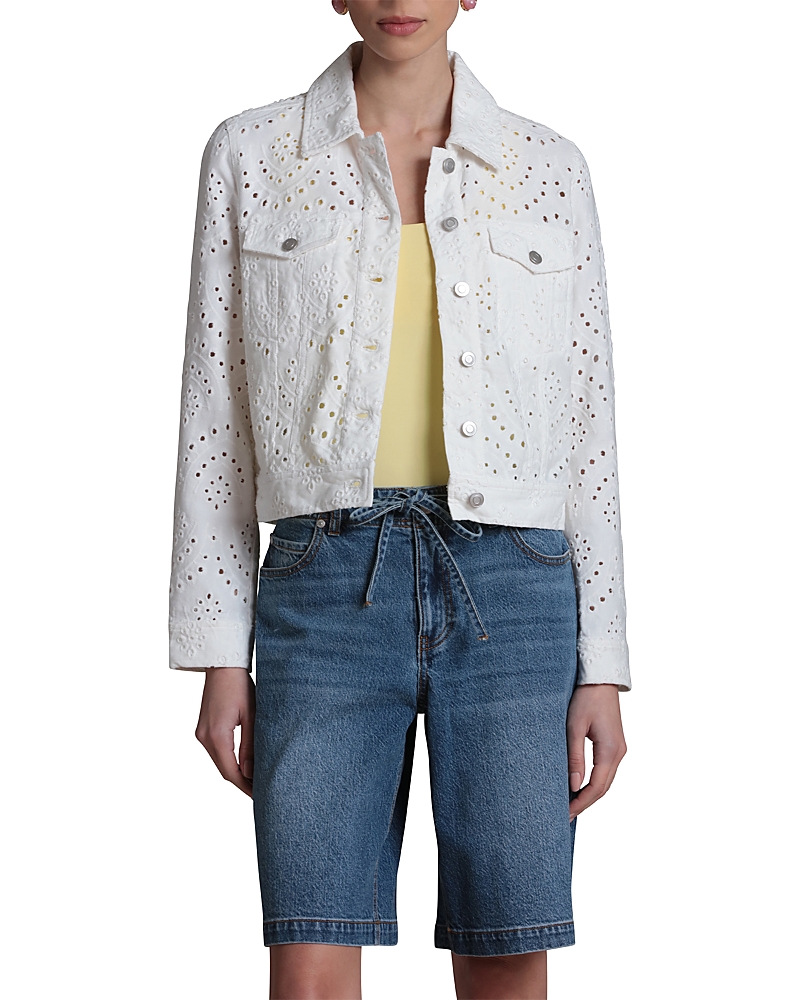 Bagatelle Eyelet Trucker Jacket
