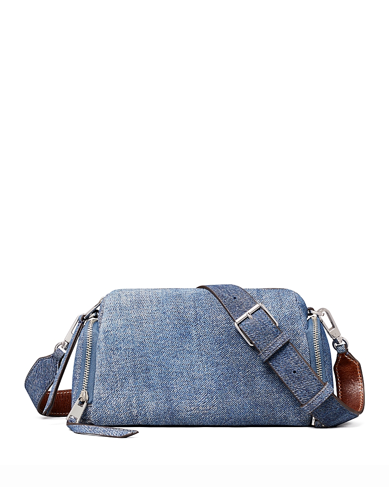 Tory Burch Terry Denim Print Crossbody Bag