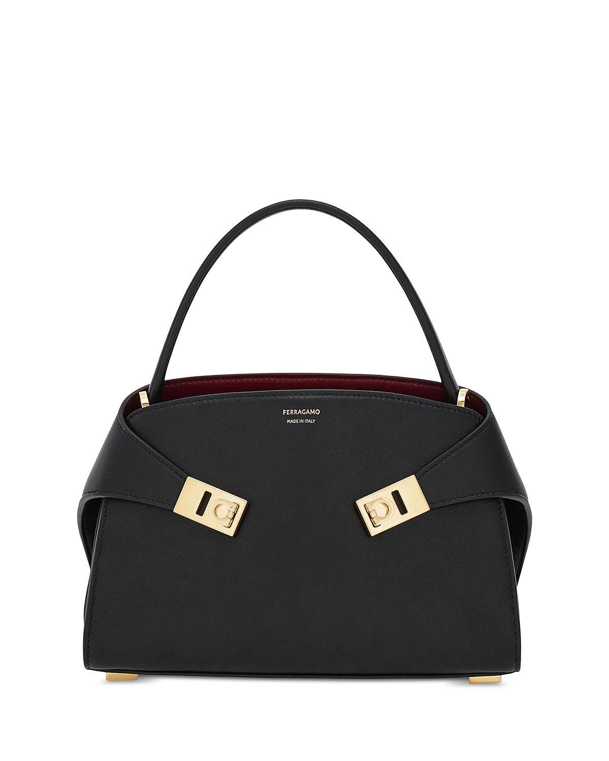 Ferragamo Hug Soft Leather Shoulder Bag